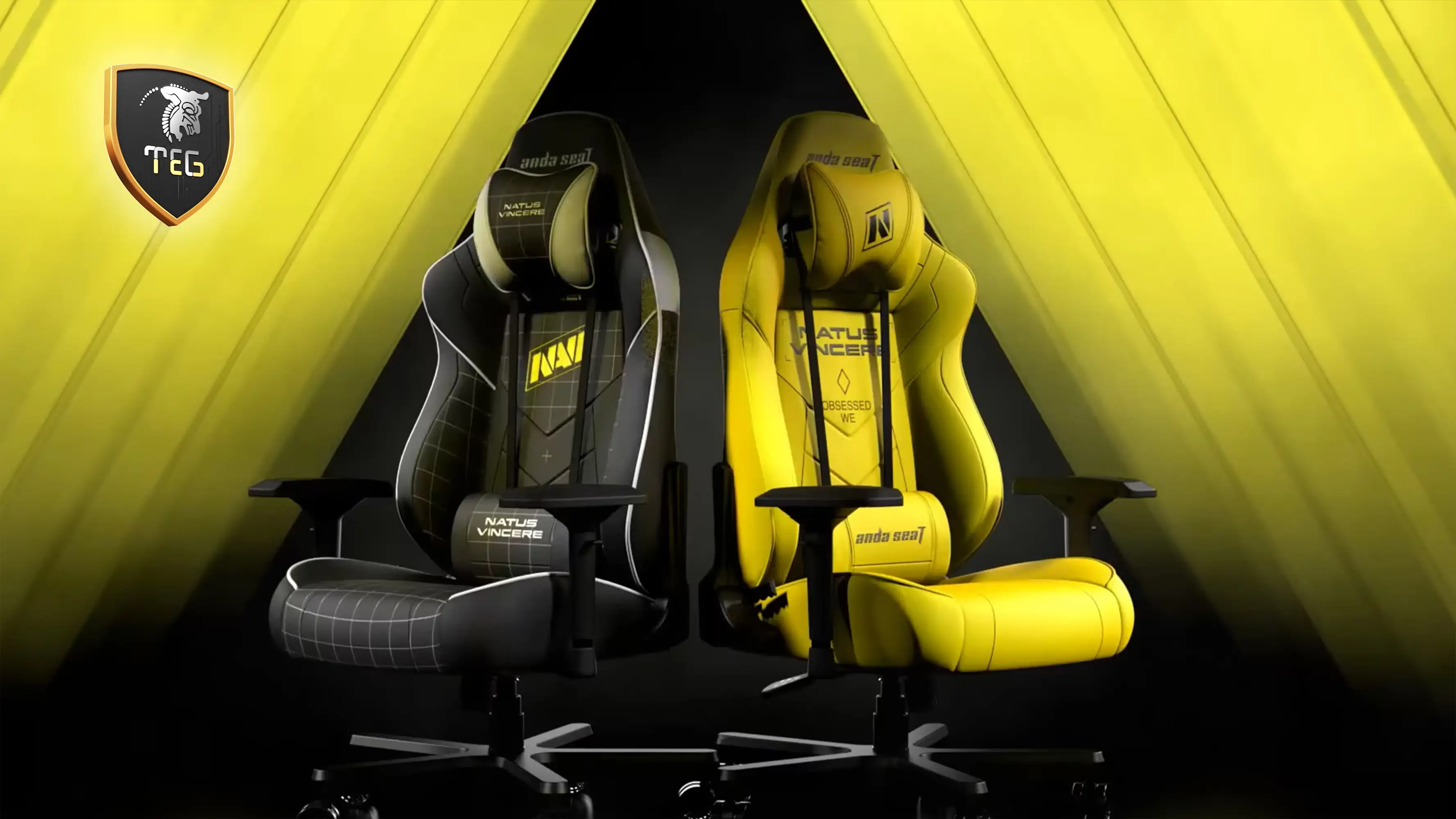 معرفی و نمایش امکانات صندلی گیمینگ سری ریسینگ با تم NAVI